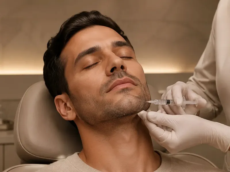 Masculinización facial en Glow Medical Clinique
