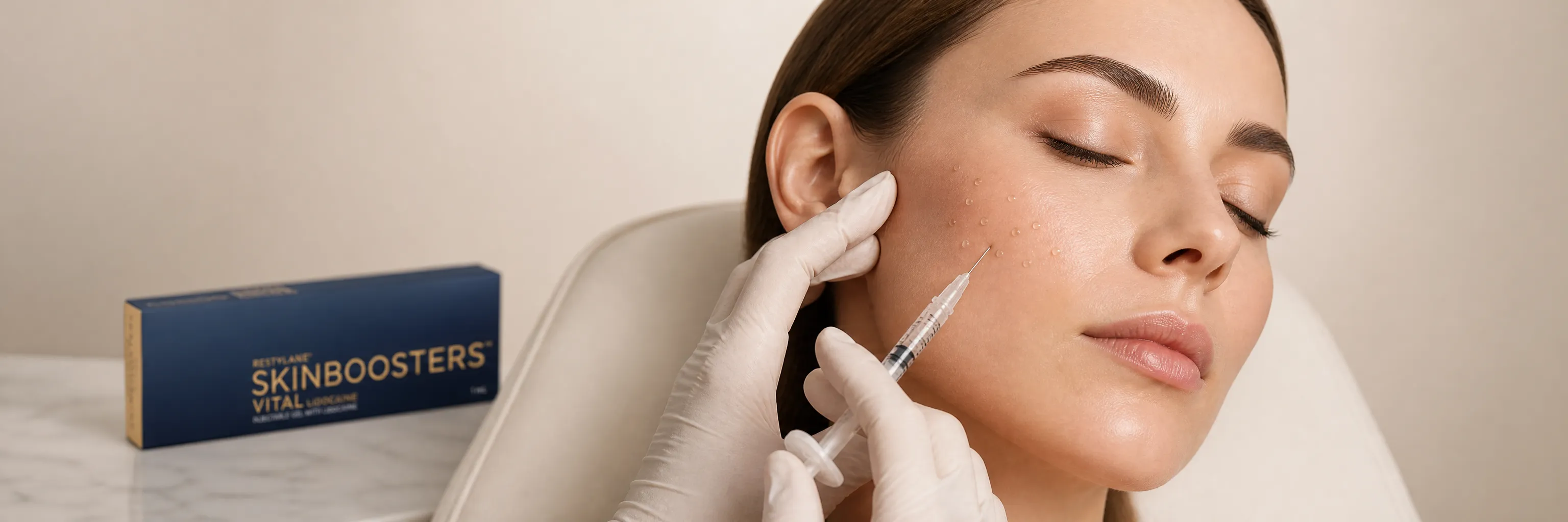 Skinboosters Galderma en Glow Medical Clinique